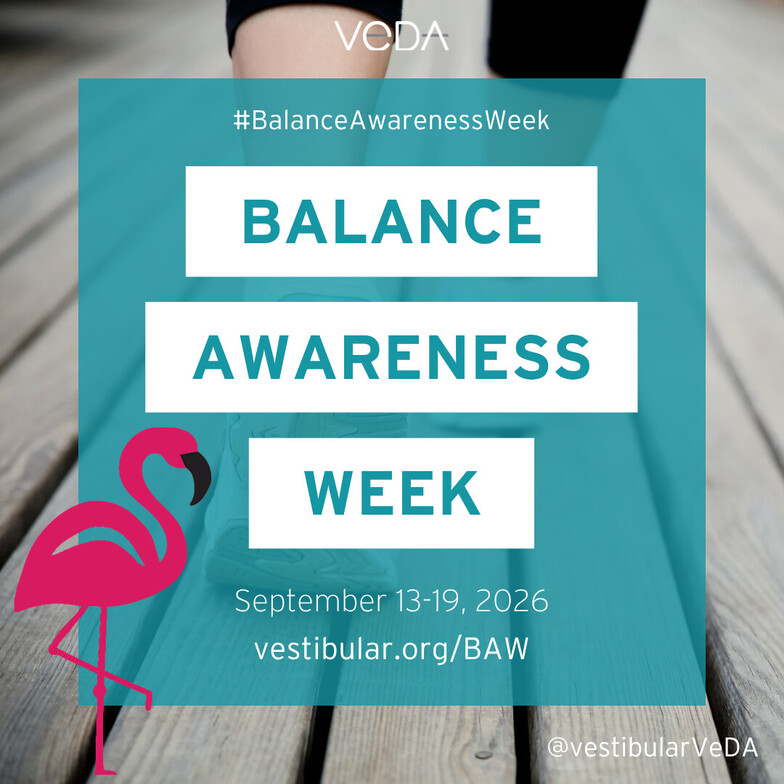 Balance Awareness Week, Balance, VeDA